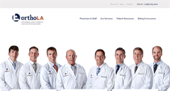 Desktop Screenshot of ortho-la.com